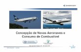 Concepção de Novas Aeronaves e Consumo de Combustíveldcabr.org.br/download/eventos/eventos-realizados/2010/fontes... · São José dos Campos, SP – 08 Junho 2010 Concepção