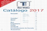 Catálogo 2017 - tecvidro.com.br · O kit de alta performance da Tec-Vidro ... Vão + 120mm, dividido por 3 para fixo e portas de correr (largura das três peças iguais) Com fechadura:
