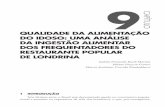 CAPÍTULO QUALIDADE DA ALIMENTAÇÃO DO IDOSO: UMA …pdf.blucher.com.br.s3-sa-east-1.amazonaws.com/openaccess/... · qualidade da alimentaÇÃo do idoso: uma anÁlise da ingestÃo