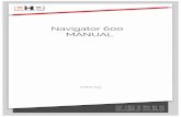 Navigator 600 MANUAL · O Navigator 600 Silica é um analisador colorimétrico ... choque eléctrico e/ou electrocussão e indica que ... Este símbolo num produto indica que o mesmo.