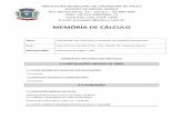 MEMÓRIA DE CÁLCULOcachoeiradepajeu.mg.gov.br/site/wp-content/uploads/2018/05/02ME... · SUPORTES, D = 50 MM (NBR 7362) 14,51 METROS (Conforme projeto hidrosanitario) 10.2.4 FORNECIMENTO