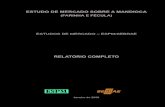 ESTUDO DE MERCADO SOBRE A MANDIOCAatividaderural.com.br/artigos/5602f3e181880.pdf · estudo de mercado sobre a mandioca (farinha e fÉcula) estudos de mercado – espm/sebrae relatório