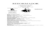 REFORMADOR - Biblioteca Virtual Espírita · Considerações a respeito da Emancipação da Alma — Gustavo Henrique N o vaes Rodrigues Reformador no Centro Espírita O Apelo do