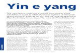 Yin e yang - strategia.com.brstrategia.com.br/arquivos/yin_e_yang.pdf · 106 HSM Management 19março-abril 2000 Yin e yang Com seu surpreendente crescimento, a Internet está obrigando