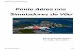 Ponte Aérea nos Simuladores de Vôo · Aérea Congonhas - Santos Dumont mas nunca ... para a programação do FMS e decolagem. ... HDG- 166 (rumo da pista)