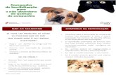 Campanha de Sensibilização para o não abandono de animais ...freguesiareguengosmonsaraz.pt/wp-content/uploads/2018/03/FOLHETO... · Campanha de Sensibilização para o não abandono