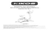 MANUAL DO USUÁRIO BICICLETA ELETROMAGNETICA …maiscontinental.com.br/produtos/Kikos/Bicicletas/KV87I... · 2015-09-16 · Consulte um médico antes de começar qualquer programa