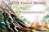 CAPA ed 16.pdf 1 04/10/11 16:22 Pet Food Brasil · No Paraguai, os trabalhos começaram com a linha de aditivos probióticos para bovinos e agora já envolvem também a linha de aditivos