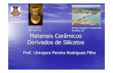 Materiais Cerâmicos Derivados de Silicatos - masi.iqsc.usp.brmasi.iqsc.usp.br/files/Materiais-CerÃ¢micos_Silicatos_2010.pdf · constituída de humina, ácido húmico e lignina