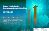 Plano de Melhoria da Recuperação de Crédito do Estado de Goiás§ão-de-Cr... · O novo modelo de recuperação de crédito traz 8 ... Aplicado em todos os casos Aplicado em alguns