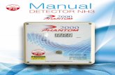 DETECTOR NH3 - Phantom 2000 · Manual DETECTOR NH3 55 - (11) ... ultiliza o conversor USB-i485 em seu sistema, ... 2º PARAFUSO + (positivo) BORNER DO ALARME