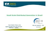 SmallScaleDistributedGenerationin Brazil - rio15.net5)_Distributed_Generation_in Brazil... · SmallScaleDistributedGenerationin Brazil Rio de Janeiro –RJ 4/9/2015 Davi Rabelo Viana