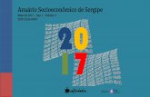 Anuário Socioeconômico de Sergipe - cafecomdados.comcafecomdados.com/wp-content/uploads/2017/06/anuárioSE-2017.pdf · Dados Comparados dos Municípios de Sergipe..... 47 Amparo