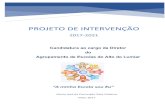 PROJETO DE INTERVENÇÃO - aelumiar.com · Avaliação do Projeto ... Proporcionar experiências que desenvolvam a maturidade cívica e sócio afetiva que possibilitem a consciencialização