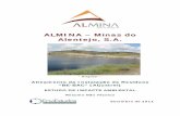 ALMINA – Minas do Alentejo, S.A.siaia.apambiente.pt/AIADOC/AIA2450/RNTAIA2450.pdf · A actividade de uma mina implica o funcionamento da lavaria, onde se procede ao enriquecimento
