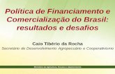 Política de Financiamento e Comercialização do Brasil ... fileMudança de paradgima Até recentemente, o desafio da agropecuária brasileira era encontrar demanda. Na década atual,