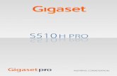 Gigaset S510H PROgse.gigaset.com/fileadmin/legacy-assets/A31008-M2356-R911-1-7919... · O equipamento permite uma excelente qualidade de voz no modo de mãos-livres e grande ... pessoais