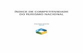 ÍNDICE DE COMPETITIVIDADE DO TURISMO NACIONAL · Getulio Vargas (FGV) consolidam, no presente documento, os resultados da edição 2015 do ... 3.9. Economia local ... Infraestrutura