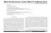 reforma ou revolução - movaut.netmovaut.net/livro/Rosa Luxemburgo - Reforma ou revolução.pdf · Ou pode impor a revolução social, ... a subversão da ordem estabelecida, ...