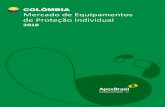 COLÔMBIA Mercado de Equipamentos de Proteção Individual · Exportação do Setor de equipamentos de proteção individual, 2016 –US$ 20,39 milhões ... industriais que fornecem