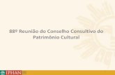 Apresentação do PowerPoint - portal.iphan.gov.brportal.iphan.gov.br/uploads/ckfinder/arquivos/CCON _f.pdf · Justiça que trata do Trabalho Escravo no Brasil, entre outras atividades.