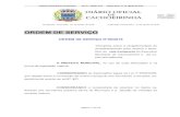 ORDEM DE SERVIÇO - cachoeirinha.rs.gov.br · Prefeitura Municipal de Cachoeirinha Ano IV – Edição 819ª Quarta-feira, 31 de agosto de 2016 Art. 4º. O servidor deverá efetuar