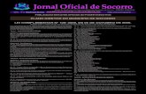 Jornal Oficial de Socorro - socorro.sp.gov.br · 2 Jornal Oficial de Socorro Socorro, segunda-feira, 16 de outubro de 2006 O Jornal Oficial de Socorro é uma publicação da Prefeitura