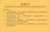 III. SISTEMAS DEPOSICIONAIS DE AMBIENTES (SEMI-)ÁRIDOSmoodle-arquivo.ciencias.ulisboa.pt/.../content/1/Aula_3.pdf · Aula 3 AMBIENTES SEDIMENTARES (SEMI-)ÁRIDOS Sumário 1. Introdução: