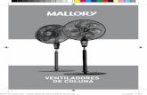 MANUAL UNIFICADO - mallory.com.br · 1 • Pressionando as travas (item 8), desencaixe a grade dianteira da grade traseira. Dica: Utilize o auxílio de uma chave de fenda para exercer