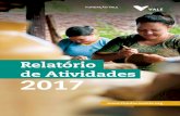 Relatório de Atividades 2017 - fundacaovale.org³rio_de_Atividades_2017_.pdf · área de Educação, foram beneficiadas mais de 60.000 pessoas de todas as idades a partir de 2012,