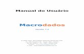 Manual do Macrodados 6 - Séries Históricas · 6.3.3 Valor constante 125 ... Para mais informações sobre atualização de planilhas Excel com séries do Macrodados, consulte o