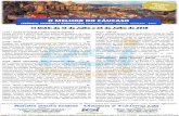11 DIAS: de 13 de Julho a 23 de Julho de 2018 · 2018-02-21 · 11 DIAS: de 13 de Julho a 23 de Julho de 2018 ... bíblico Noé. Em Artasaat, antiga capital da Arménia, visita ao