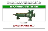 MANUAL BMI ATUAL - Bombas IMBIL - Soluções em … · Para bombas instaladas em paralelo, cada bomba deverá ter a sua válvula de retenção, para impedir o retorno da água ou