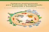 Compras Institucionais para Promoção da Alimentação Adequada e Saudável · 2018-08-31 · Importância da articulação intersetorial para a operacionalização do PAA - Modalidade