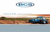VOLCAN Cultiva as suas paixões - BCS Agrícola · 2013-07-01 · As relações da caixa de velocidades, comuns a ... O posto de condução e a exclusiva estrutura das cabines ...