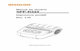 Manual De Usuário SPP-R310 - BIXOLON ::MFi …£o de Periféricos 25 6-1 Ligação Bluetooth & LAN Sem-Fios 25 ... Este manual fornece informação quanto aos ficheiros dll necessários