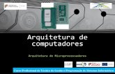 Arquitetura de computadores - Recursos Informática - HOMEjoaomacedotic.weebly.com/uploads/9/0/3/7/9037215/ac_m4_process... · Arquitetura de computadores Arquitetura de Microprocessadores