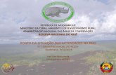 Cogestão Administração Nacional das Áreas de Conservação de... · corte ilegal de madeira (destruição do habitats na Zona Tampão e no interior, perturbação e multiplicação