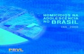 HOMICÍDIOS NA ADOLESCÊNCIA NO BRASIL - IHA - 2008observatoriodefavelas.org.br/wp-content/uploads/2013/12/IHA-2008.pdf · Homicídios na adolescência no Brasil: ... é essencial
