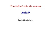 Transferência de Massa Aula 01 - Sistema de Autenticaçãosistemas.eel.usp.br/docentes/arquivos/5840921/LOQ4077/9 - Aula 9... · conhecido como convecção mássica. Por outro lado,