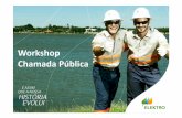 Workshop Chamada Pública - Elektro - Distribuidora de Energia · Emprego de inversores de frequência: ... compressores de ar para manter a pressão no ... (~ 8 metros). Para maximizar