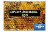 Exporta es de mel -MAIO · exportaÇÃo de mel natural por estado janeiro a dezembro - 2008 a 2010 . exportaÇÕes de mel por estado - valor (us$) janeiro a dezembro 2008 a 2010 ba