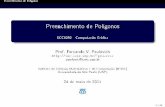 Preenchimento de Polígonos - Bem-vindo ao LCADpaulovic/aulas/CG/SCC0250-slides-13-Preenchi... · 1800, o polígono é convexo caso contrário é dito côncavo ... Assegurar que o