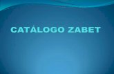 CATÁLOGO ZABET - vendastca.com.br zabet.pdf · Rj/ES/MG — Rua Comandante Vergueiro da Cruz, ... CO - Quadra Adels - conjunto 21 - Lote 01102 - sala 4A - Samambaia - Brasília-DF