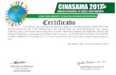 Concedemos este certificado de Honra ao Mérito ao trabalho ...cinasama.com.br/upload/17121712572769217.pdf · Concedemos este certificado de Honra ao Mérito ao trabalho intitulado