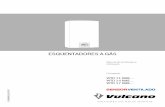 ESQUENTADORES A GÁSpt.documents1.vulcano.pt/download/pdf/file/6720680001.pdf · Assegurar que os utilizadores sabem utilizar o aparelho em ... • Ventilador integrado na chaminé