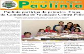 Paulínia participa da primeira Etapa da Campanha de ...paulinia.sp.gov.br/uploads/semanarios/semanario-853.pdf · meta é vacinar em cada uma das eta-pas, 95% das 7.402 crianças