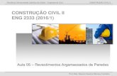 CONSTRUÇÃO CIVIL II ENG 2333 (2016/1) - Professorprofessor.pucgoias.edu.br/SiteDocente/admin/arquivosUpload/17310... · alinhamento das mestras; ... identificar os pontos de maior