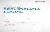 INFORME DE PREVIDÊNCIA SOCIALsa.previdencia.gov.br/site/2018/06/Informe-de-Previdencia-Marco.pdf · SOCIAL Março/2018 Volume 30 ... ... (SAT) pago sobre a receita bruta ou na relação