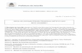 Anexo VI – Modelo de Declaração do Quadro de Funcionários; · ou não no Cadastro Central de Fornecedores do Município de Joinville, durante o prazo estabelecido para a penalidade;
